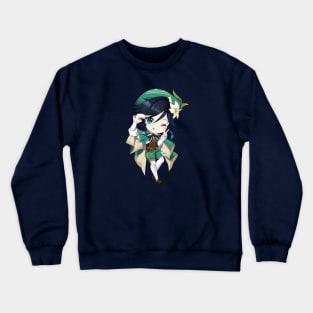 Venti Anemo Archon Genshin Impact Crewneck Sweatshirt